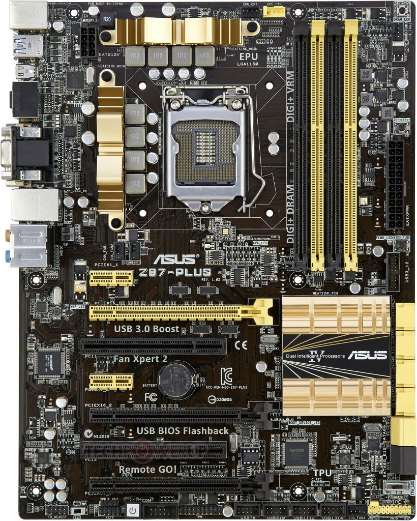 ASUS Z87-PLUS Motherboard