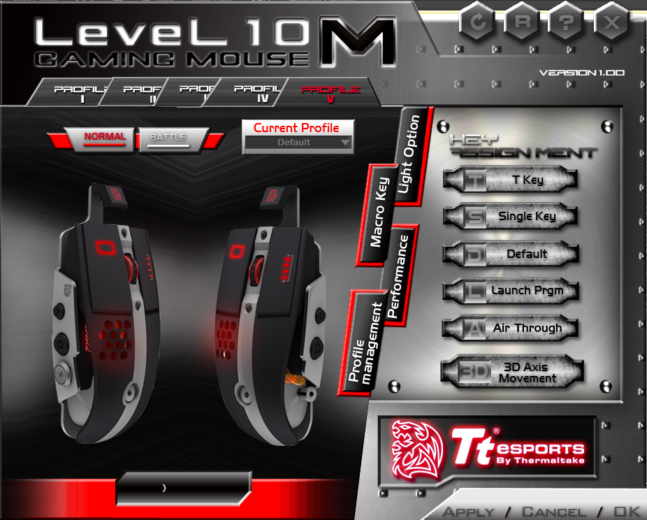 Gaming Mouse Buyers Guide - Level 10M software