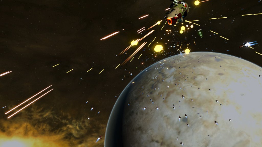 Star Swarm Benchmark using the Nitrous Engine