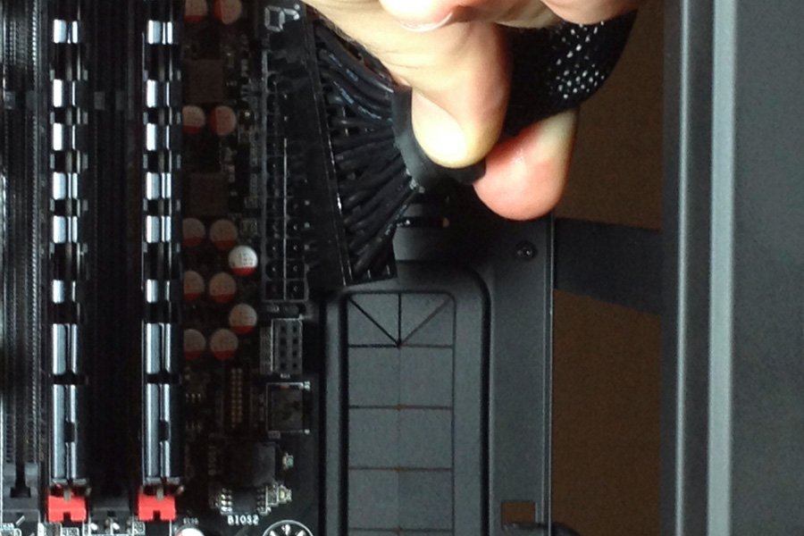 24 pin power installation