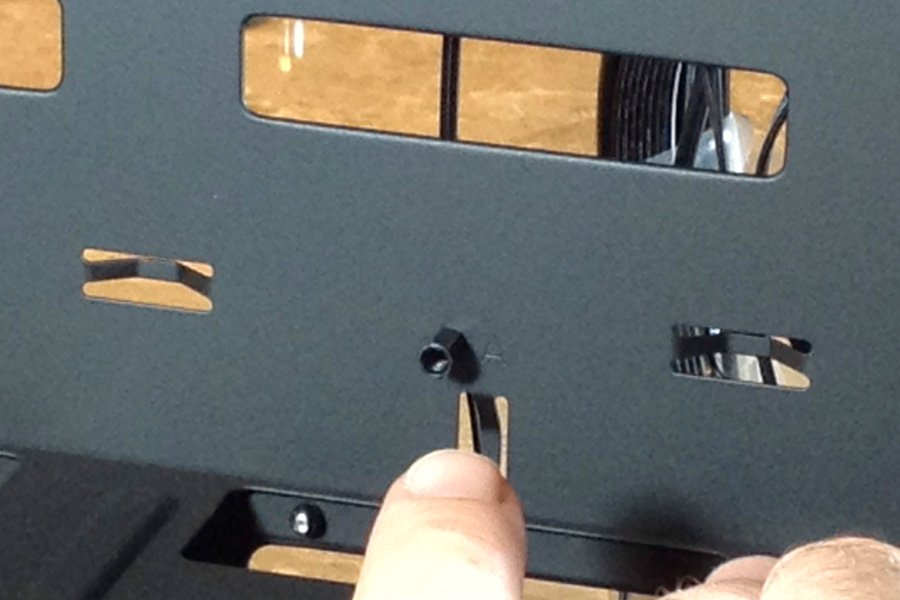 Motherboard standoff.