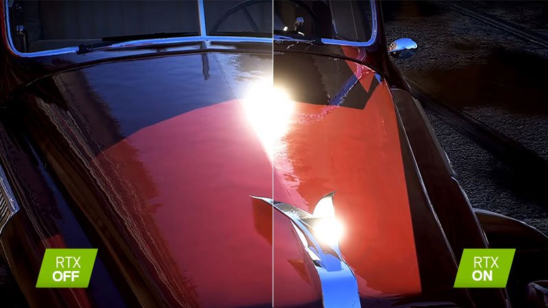 Ray Tracing On vs Off