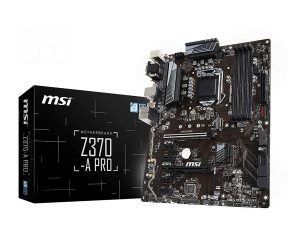 MSI PRO Series Intel 8th Gen LGA 1151 M.2 D-Sub DVI DP USB 3.0 Gigabit LAN CFX ATX Motherboard